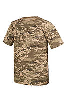 Армейська чоловіча футболка мультикам камуфляж, військова тактична футболка для ЗСу