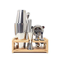 Набір для бару 10 предметів Creation K10-11 з підставкою для приготування напоїв