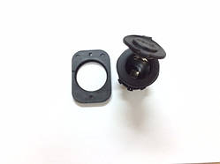 Гніздо пластмас под штекер прикуривателя с резьбой (с пластиной) BJJ 1-4