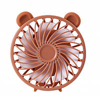 Мини вентилятор походный Maka BEAR Fan на аккумуляторе кольцо под палец/ремешок/кабель   XD-011