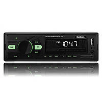 Авто магнітола  Fantom FP-324 (Black/Green)/USB/SD/4x50W/Питание 24 Вольта!!!