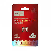 Карта памяти Micro - SD 16Gb (без адаптера) 10 класс "HOCO"