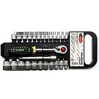 Набор інструментів  26ед.1/4" 14.3/8" 6гран.(4,5-19м+трещ24T+ удл.100мм) "Rock Force" RF-025-5MSA