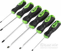 Набір отверток 6ед. "Alloid" (НО-6К) коробка