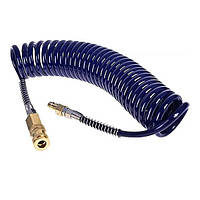Шланг спіральний для пневмонструменту 10м (Поліурітан) 8х12м "Alloid" ШП-81210-10M