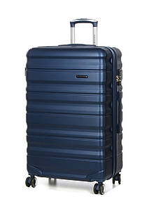 Валіза Франція гігант XL синя 86х55х32(+5)см/150л/5.4кг/Worldline 628