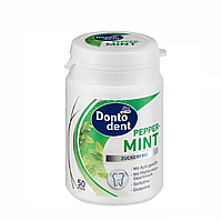 Жевательная резинка Dontodent Pepper Mint с ксилитом (перечная мята), 50 шт