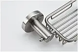 Мильниця Frap F30102-1, нержавіюча сталь, фото 5