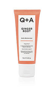 Зволожуючий крем для обличчя на основі кореню імбиру Q+A Ginger Root Daily Moisturiser 75 ml