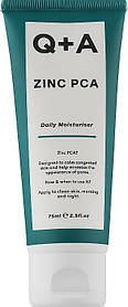 Зволожуючий крем для обличчя Q+A Zinc PCA Daily Moisturiser