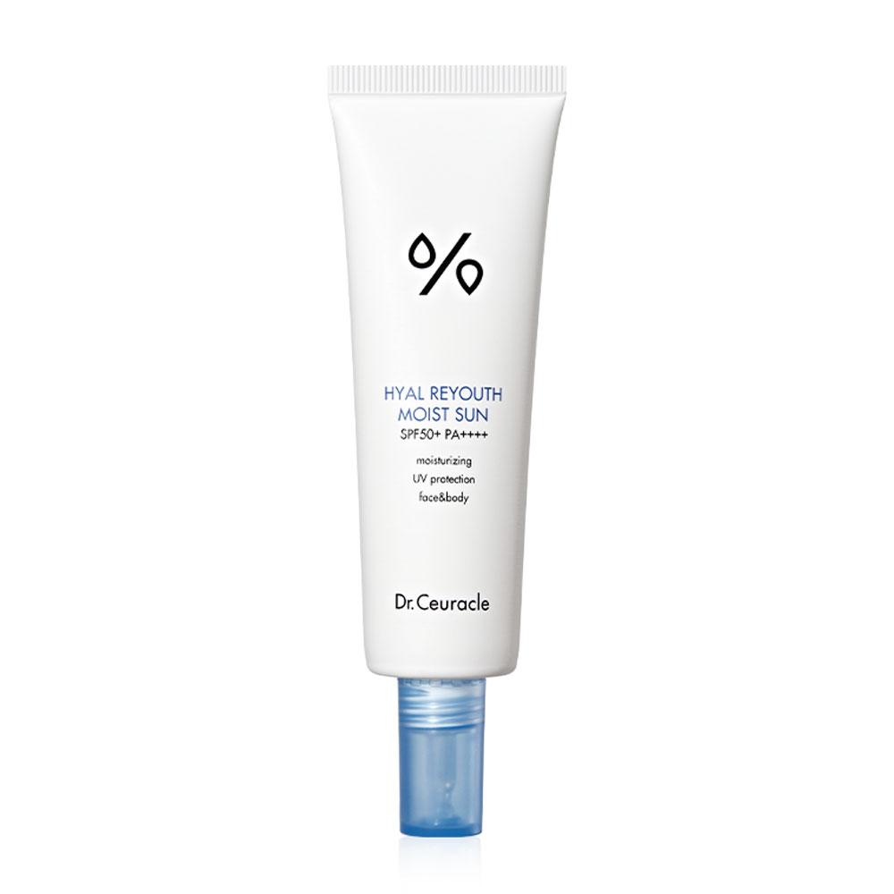 Зволожуючий сонцезахисний крем з гіалуроновою кислотою Dr. Ceuracle Hyal Reyouth Moist Sun SPF50+ PA++++ (50 ml)