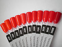 Гель-лак Kodi Professional 8 ml, палитра №11 "Red"