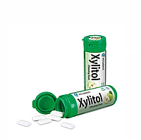 Жевательная резинка с ксилитом Miradent Xylitol Apple (яблоко), 30 шт.