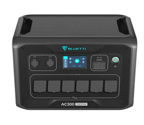 Комплект зарядна станція BLUETTI AC300 та акумуляторний модуль B300, фото 3