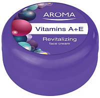 Крем для лица AROMA с витаминами A+E Восстанавливающий 75 мл