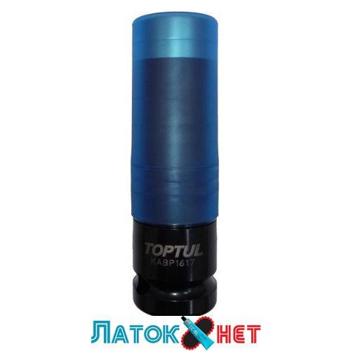 Головка ударна довга 1/2 для шиномонтажу 17 мм Pro-Series KABP1617 Toptul, фото 1