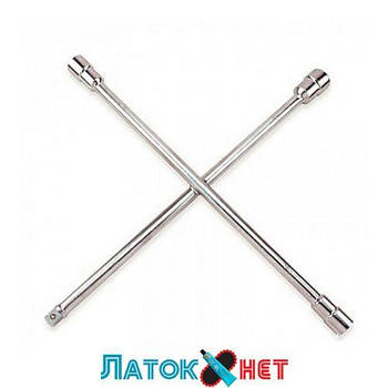 Ключ балконний хрестовий 24 мм x 27 мм x 32 мм x 3/4 AEAL2401 Toptul вантажний 700 мм