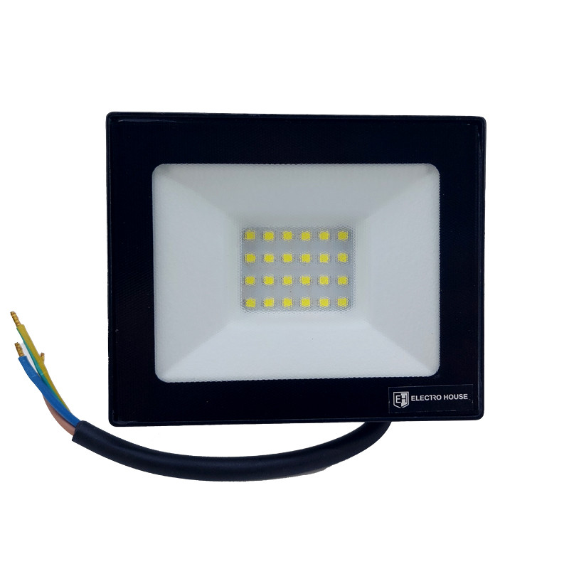 LED прожектор 30 Вт 6000 К 2700 Лм IP65