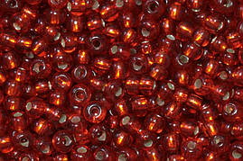 Бісер 97050 (10305) Preciosa (Чехія) яскраво-червоний 25 г