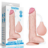Фалоїмітатор Squirt Extreme Dildo Flesh 10", фото 3