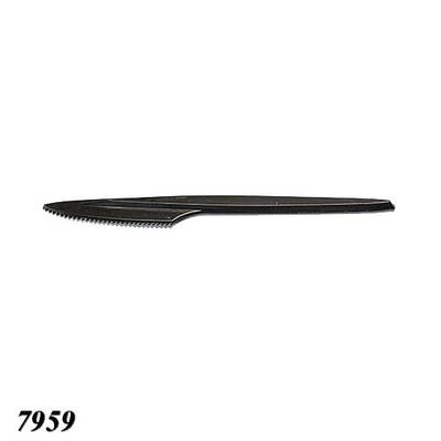 Ніж одноразовий чорний (100шт)