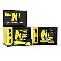 Nutrend, Предтреник N1 Pre-Workout, 10 пакетов по 17 грамм Магический цитрус