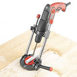 Стійка для дриля з нахилом 0-45 градусів, мобільна INTERTOOL HT-0092, фото 5