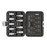 Набір біт HEX 1/2 "4-17, 55мм, S2, STORM INTERTOOL ET-8405, фото 4