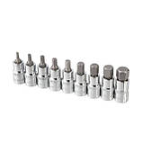 Набір біт HEX 1/2 "4-17, 55мм, S2, STORM INTERTOOL ET-8405, фото 6