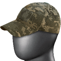 Армейская тактическая кепка с липучками (піксель)