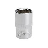 Головка шестигранна 1/2" 18мм x 38мм CrV INTERTOOL ET-0018, фото 3