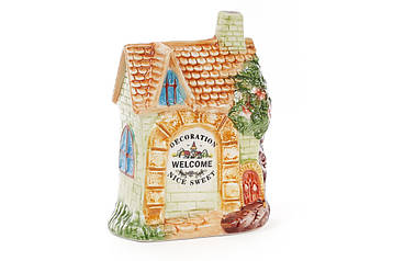 Керамічна підставка для кухонних аксесуарів Будиночок, 11*5.5*15см