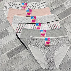 Труси жіночі батал MEDOOSI (2681) різні розміри L/XL/XXL коттон асорті 30036011