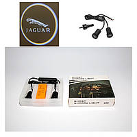 Логотип подсветка двери Ягуар Lazer door logo Jaguar