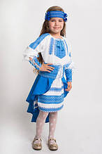 Вишитий костюм для дівчинки в українському стилі