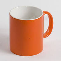 Чашка сублімаційний помаранчева - хамелеон глянець