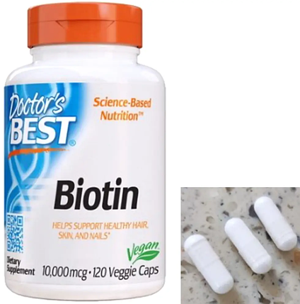 Біотин Doctor's s BEST Biotin 5,000 мкг 120 капс, фото 2