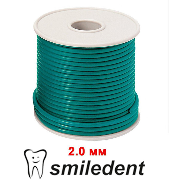 GEO восковий дріт широкий (ГЕО-оск широкий), твердий, бірюзовий, 2.0 мм