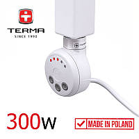 ТЭН для полотенцесушителя 300w Terma MEG White ТЭН Белый Электрический