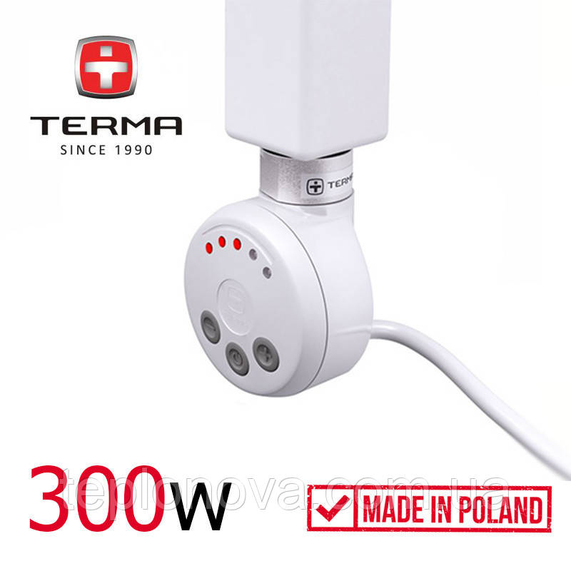 ТЭН для Полотенцесушителя 300w Terma MEG White ТЭН Белый Электрический ...