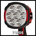 Набір! Ліхтар акумуляторний гібридний LED Einhell TE-CL 18/2500 LiAC-solo +АКБ 18В + зарядне+ 12В від прикурювача, фото 4