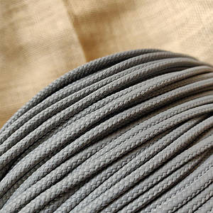 Шнур поліпропіленовий (плетений) 3 мм - 200 метрів Сірий