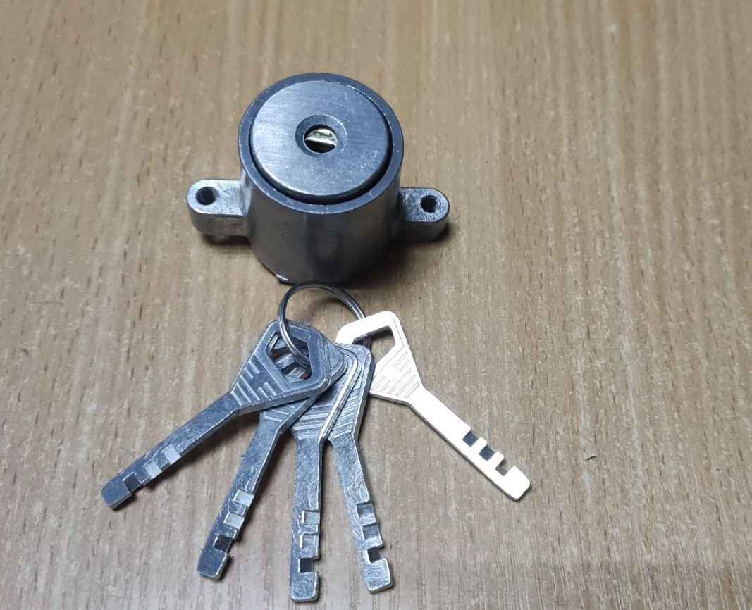 Кнопковий циліндр для замка ШО25