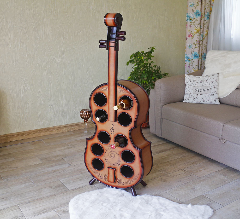 Стійка бар для вина у вигляді скрипки Гранд Презент JJ0004, фото 1