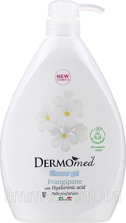 Гель для душу та ванни Dermomed  Shower Gel  Frangipane1 л.