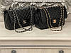 Модна чорна сумка Chanel Шанель з ручками, фото 6