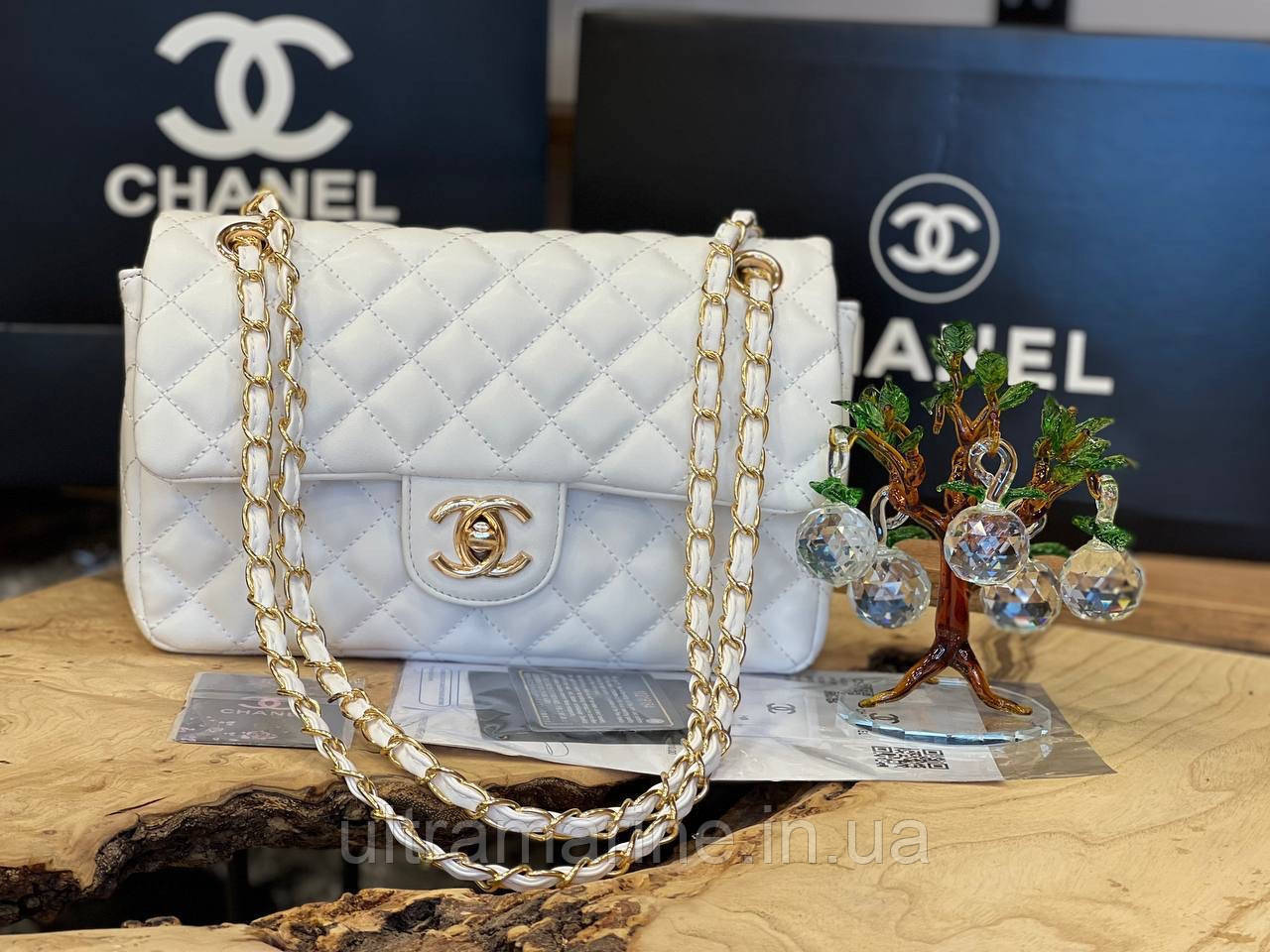 Модна жіноча сумка Chanel Шанель з ручками