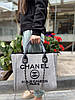 Модна жіноча сумка шопер Chanel Шанель з ручками, фото 8