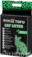 Наполнитель для кошачьего туалета AnimAll TOFU Green tea 6 л/2,6 кг