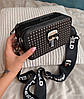 Модна жіноча маленька чорна сумка Karl Lagerfeld, Карл Лагерфельд, фото 4